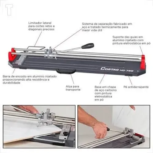 CORTADOR PISO CORTAG HD 1000