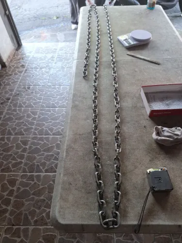 Corrente de Aço de 7mm - 4,70mts.