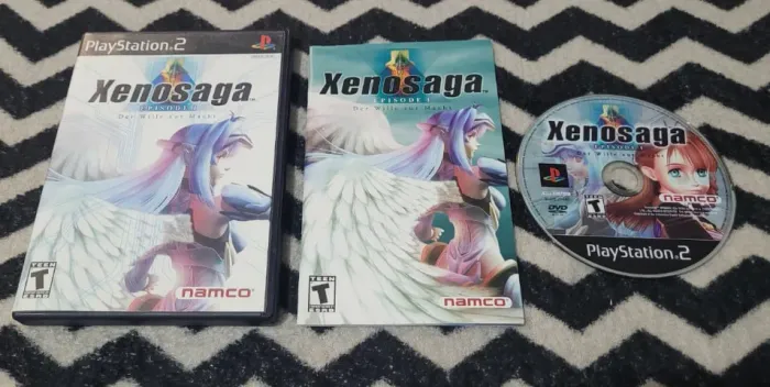 Jogo Xenosaga Episode 1 Der Wille zur Macht Americano Original  PS2 Playstation 2    