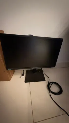 Monitor Samsung Essential S4 24 , Fhd, Cor Preto