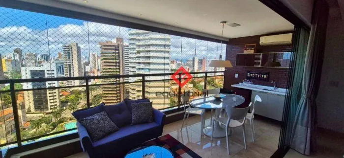 Apartamento com 2 Suítes à Venda, 164 m² por R$ 2.250.000 - Meireles - Fortaleza/CE