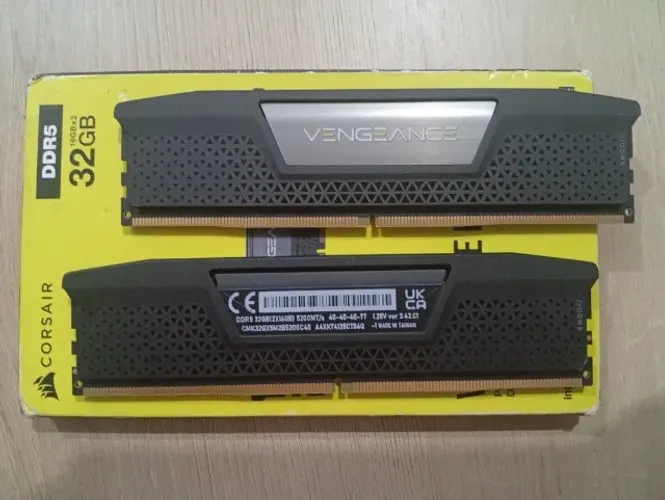Memória DDR5 2x16gb 5200mhz Corsair Vengeance