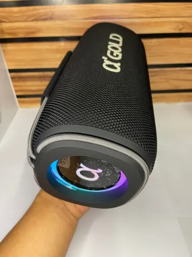 Caixa de Som Bluetooth Alta Potência 60W SM-07A A?Gold an7