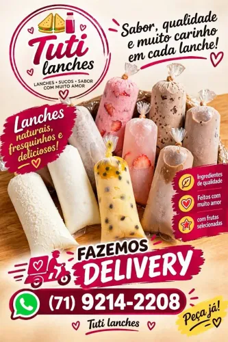 Lanches saudáveis