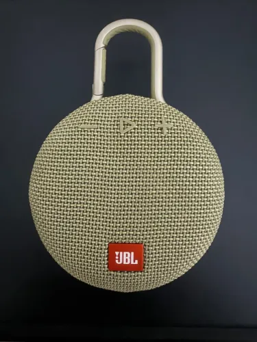 Caixa de Som JBL Clip 3 - Dourada