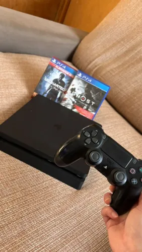 PS4 + 3 Jogos + 1 Controle original | Console em Ótimo Estado