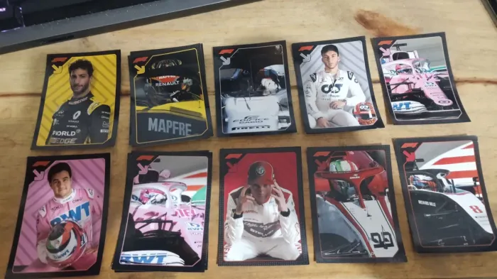 Figurinhas F1 2020