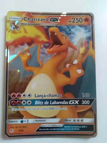 CHARIZARD GX 9/68 PT_BR _ NM