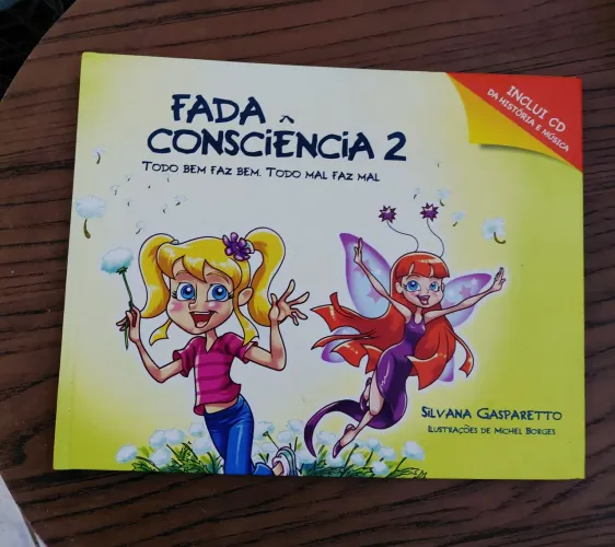 Livro "Fada consciência 2", Silvana Gasparetto