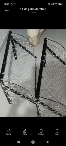 Travinha golzinho futebol de rua