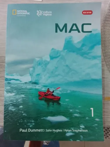 Livro Mac 1 da Cultura Inglesa.
