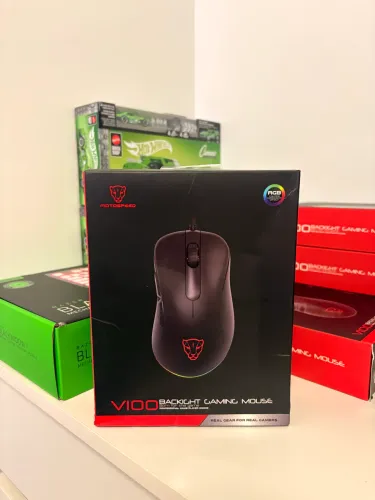 PROMOÇÃO Mouse Gamer Motospeed V100 6200DPI
