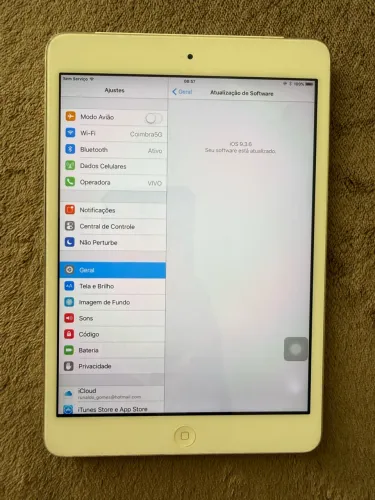 iPad mini - 16gb - Wi-Fi + rede móvel celular (uso infantil)