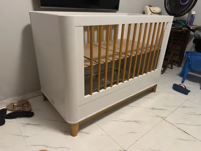 Berço Mini Cama 2 em 1 Boom Slim Reller 