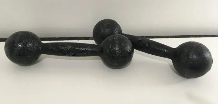 2 Pesos Academia de 3Kg e 1 Suporte de Prateleiras Maldivas - preto