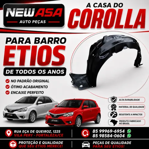 Asa de urubu para etios ( 13/21 ) INSTALAÇÃO IMEDIATA