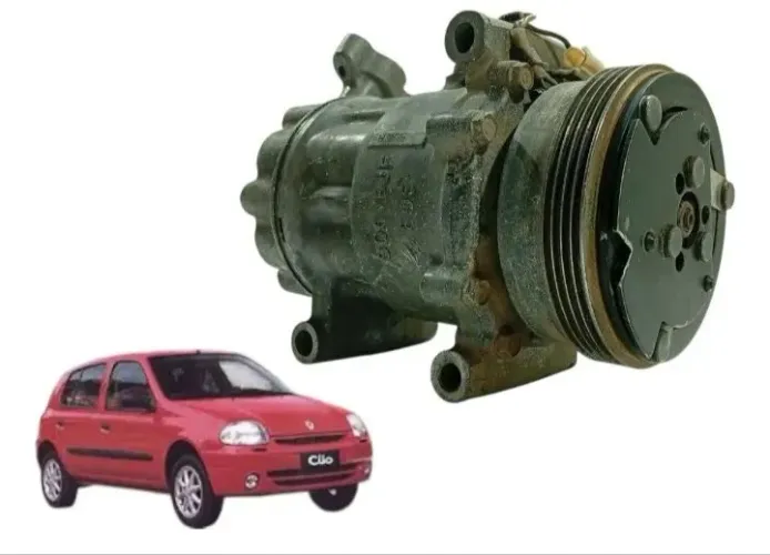 Compressor do ar condicionado do Clio pejo 