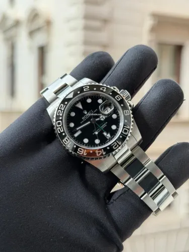 Rolex GMT - MASTER II Preto Premium AAA