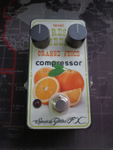Pedal Compressor Spanish GuitarFX - baseado no Dan Armstrong Compressor