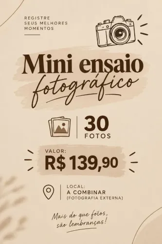 Ensaio fotográfico