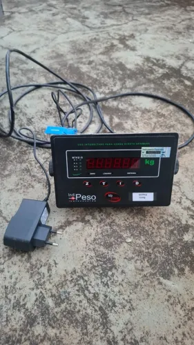 Balança Plataforma Industrial Digital 400kg IndiPeso Idp 7000