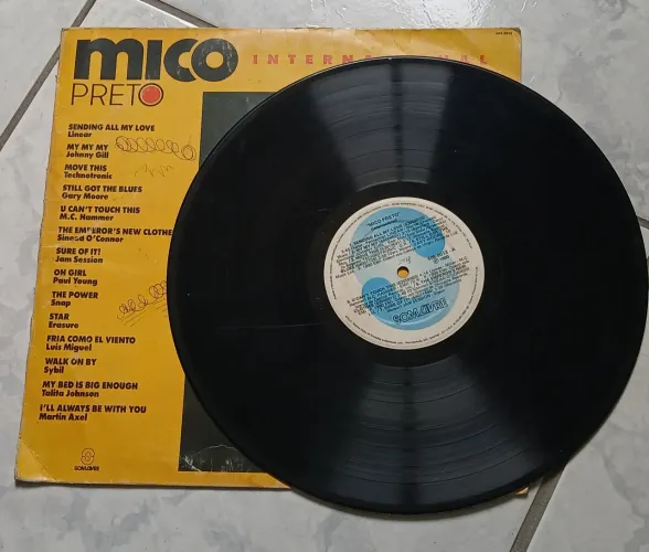 LP Vinil Mico Preto Internacional tema de novela