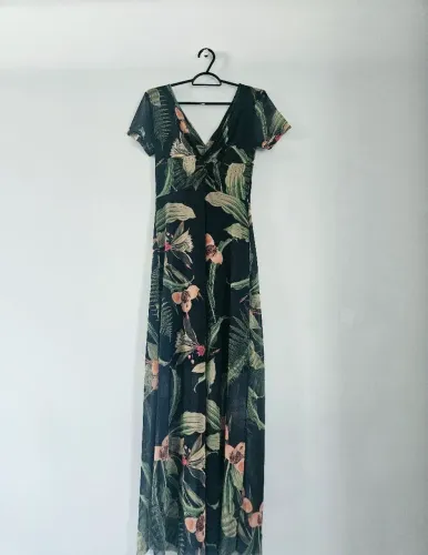 Vestido Longo Floral Zinzane