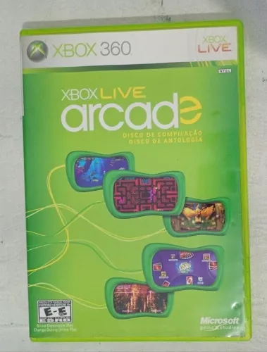 Xbox Live Arcade Xbox 360 - Mídia Física Original -