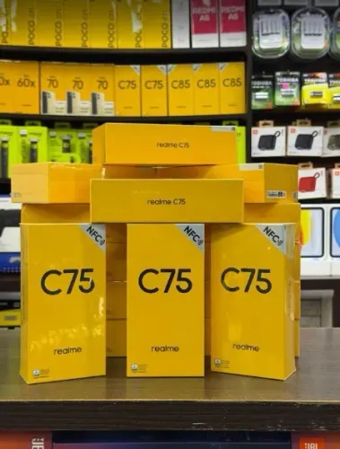 Realme C75 8 Ram 256 GB NFC A Prova D'agua 1 ano garantia Lacrado Global Entrega Grátis DF