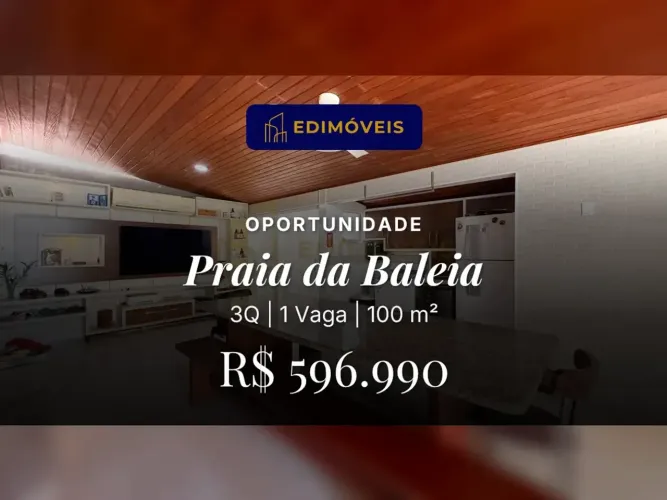 Oportunidade Única: Garden 3 Quartos na Praia da Baleia, Próximo à Praia!
