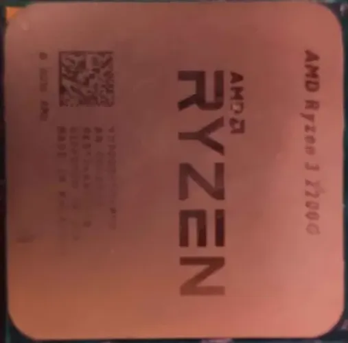 Ryzen 3 2200g com Cooler Box