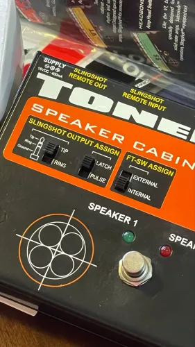 Pedal guitarra Radial Tonebone Cab-Bone Seletor de caixas Amp ñ palmer delisle waza tube