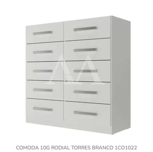 Cômoda 10 gavetas - Oferta São João 