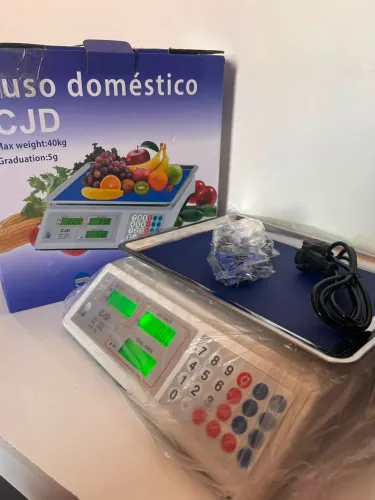 BALANÇA DIGITAL 40KG ? NOVA PAINEL FRENTE E VERSO
