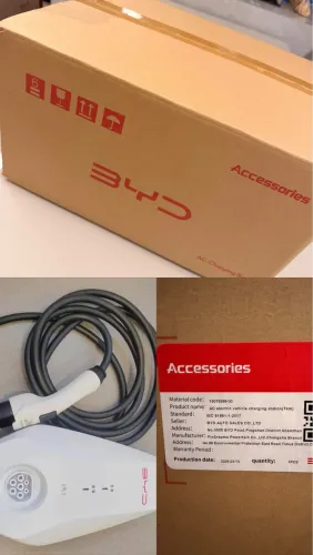 Wallbox BYD 7 kW, original Lacrado, Novo.