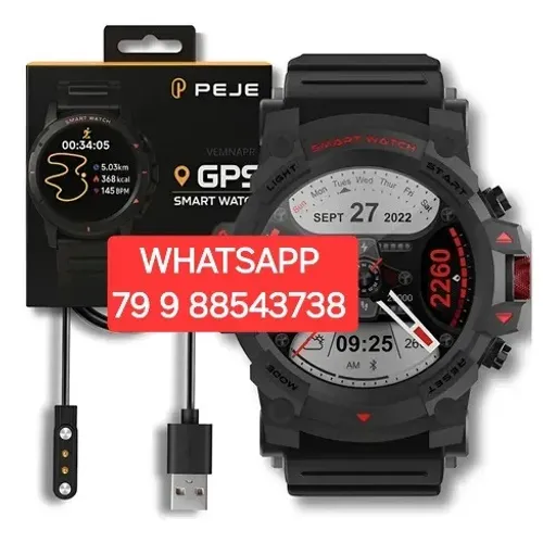 Relogio inteligente SmartWatch Xiaomi Colmi Amazfit Wearzone Garmin Haylou