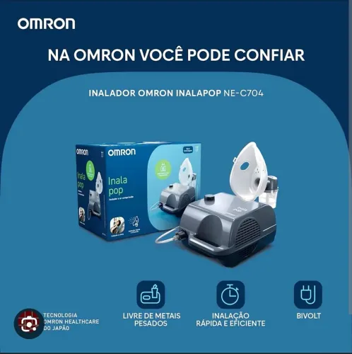 Inalador Nebulizador - Inalapop Omron