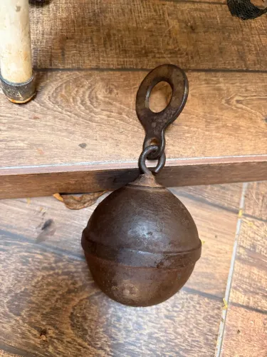 Peso de balança antiga varão