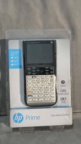 Calculadora Gráfica HP Prime Wireless - Tela Colorida Touch, CAS - Completa na Caixa