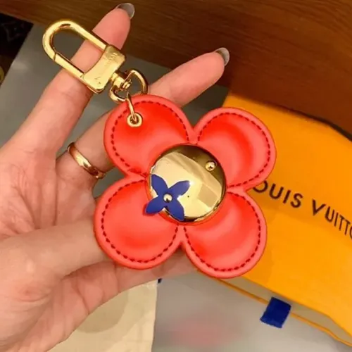 bolsa chaveiro charm flor Louis Vuitton