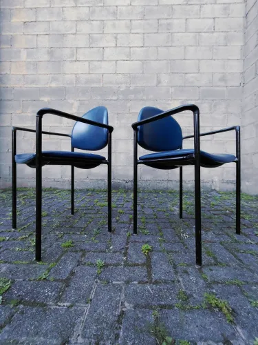 Par de Cadeiras Mid Century- Modernista - Manufatura Importada