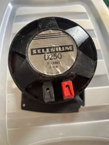 Corneta D250 SELENIUN 02 unidades!