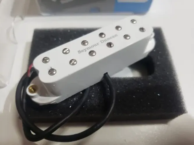 Captador Seymour Duncan Sl59-1n Little 59 Strat Braço Branco