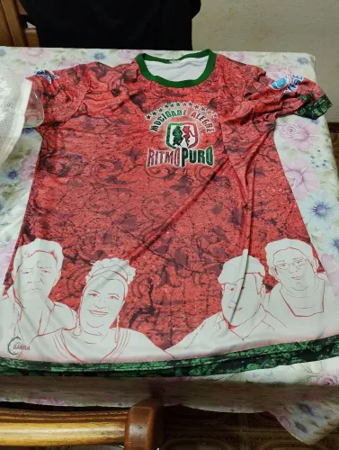 Camisa escola de samba mocidade alegre
