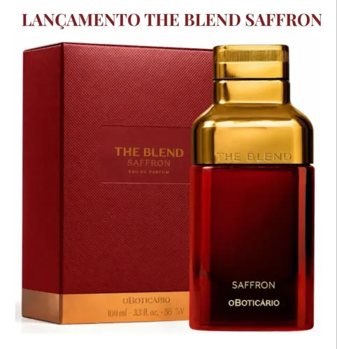The Blend Amber Saffron Eau De Parfum 100ml lacrado