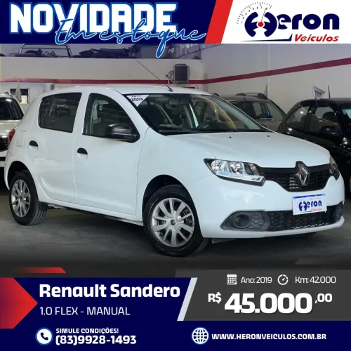 Renault Sandero Authentique Flex 1.0 12V 5P 2019