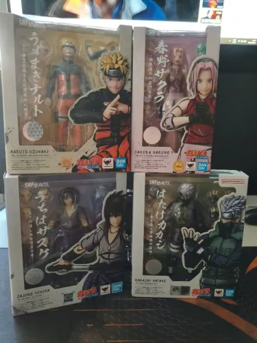 Coleção Naruto SHFiguarts 3.0 Bandai