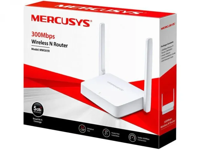 Roteador Wi-Fi Mercusys - Excelente Desempenho