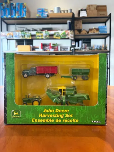 Kit miniaturas colheita John Deere 1/64