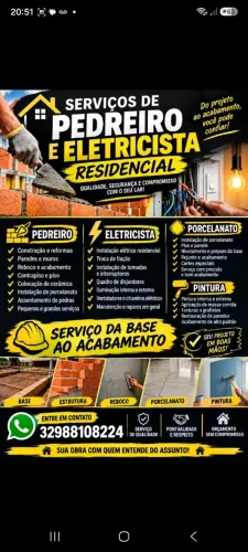 Vai reformar ou construir tenha uma mão de obra de qualidade